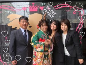 成人式　振袖　前撮り撮影会　正統派古典　緑　華やか　綺麗　金